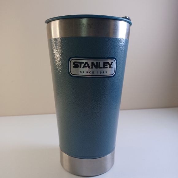 Stanley Insulated Classic Vacuum Tumbler Stainless Steel w/ Bottle Opener Blue - Picture 1 of 5
